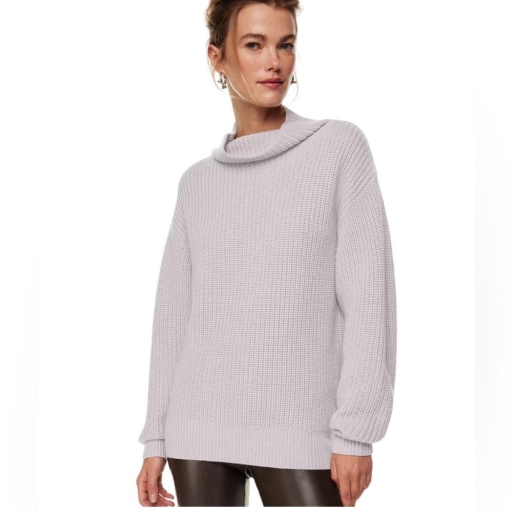 Aritzia Wilfred Montpellier Turtleneck Sweater Size XS 100% Merino Wool
